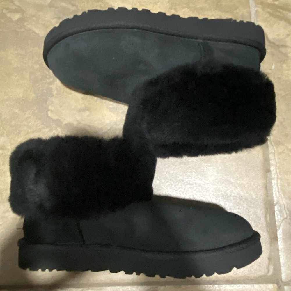 UGG black short booties